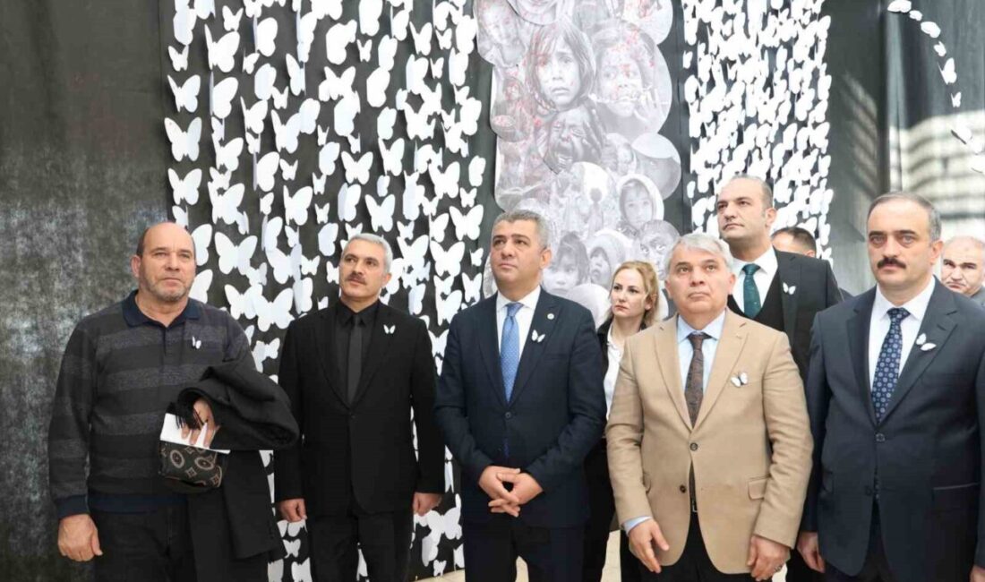 Erzurum’da Gazze ve Filistin’de yaşanan insanlık dramına dikkat çekmek için