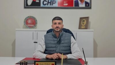 Cumhuriyet Halk Partisi (CHP) Erzincan Gençlik Kolları Başkanı Deniz Turan,