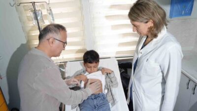 Samsun’da, tıpta nadir görülen (50 binde bir) diyafram fıtığı (morgagni