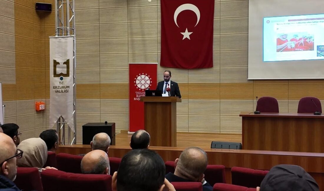 Erzurum’da “Dezenformasyonla Mücadele” ile ilgili, paydaşların katılımıyla bir eğitim programı