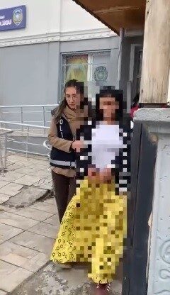 Erzincan’da bir iş yerinden malzeme çaldığı ve tırnakçılık yöntemiyle para