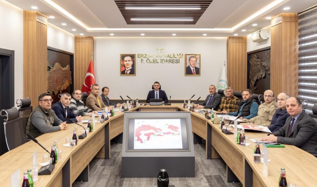Erzincan’da İl Av Komisyonu Toplantısı, Vali Yardımcısı ve İl Özel