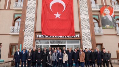 Aksakallılar Heyeti Başkanı Binali Yıldırım ve il protokolünün katılımıyla Erzincan