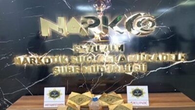 Erzurum’da düzenlenen operasyonda 7 kilo 300 gram skunk ile 2