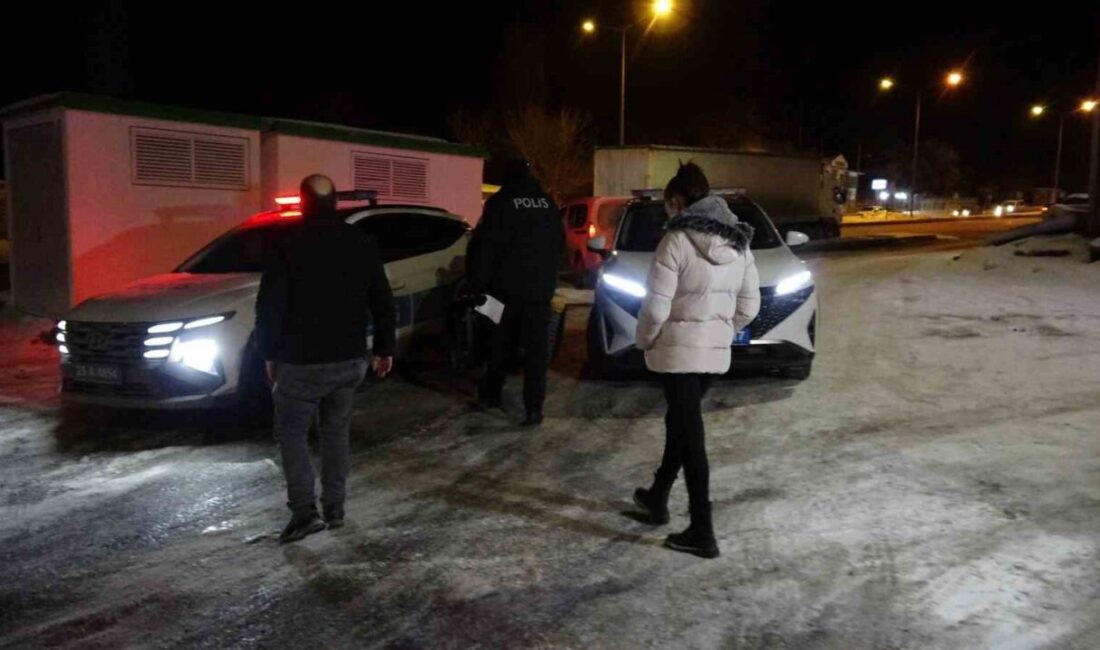 Erzurum’da bir evde zorla tutulduğunu ileri süren B.K. (21), polis