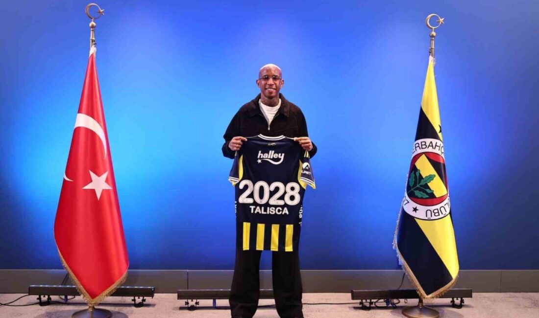 Fenerbahçe, Brezilyalı futbolcu Anderson Talisca’nın sözleşmesinin 2027-2028 sezonunun sonuna kadar