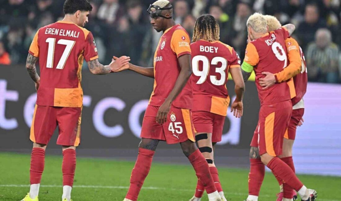 Galatasaray, UEFA Şampiyonlar Ligi son 16 play-off turu rövanşında deplasmanda