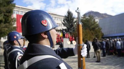 Gümüşhane’nin düşman işgalinden kurtuluşunun 108. yıl dönümü, düzenlenen tören ve