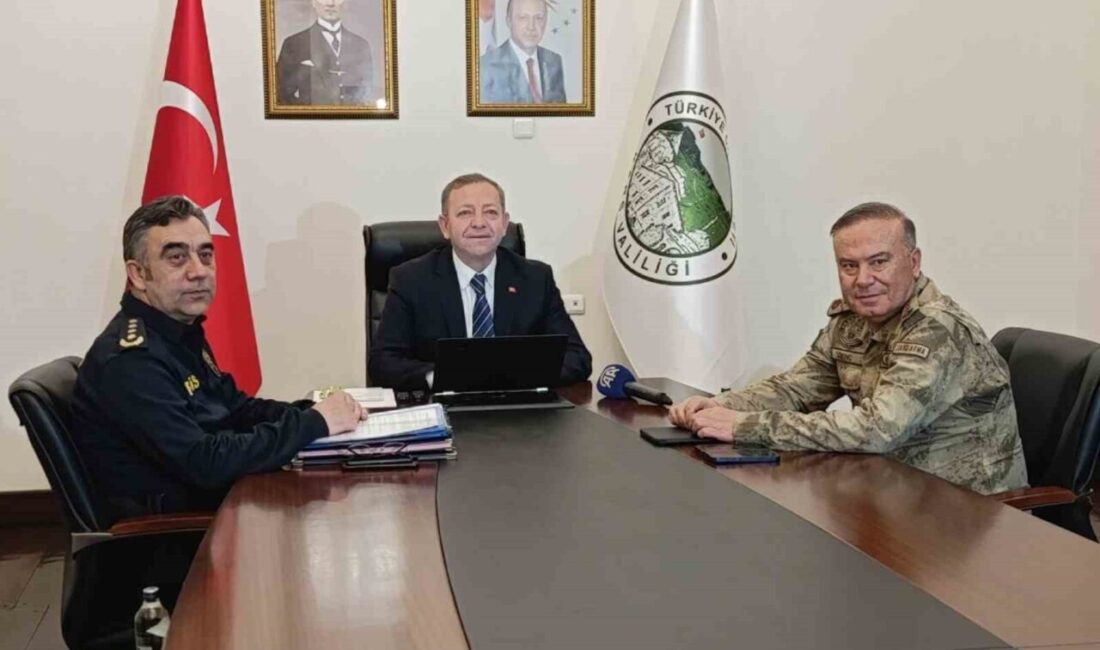 Kars’ta 2026 yılı Ocak ayı asayiş ve güvenlik toplantısı Vali