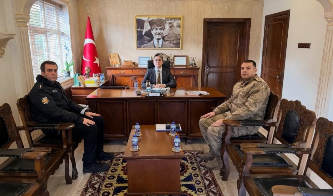 Kemaliye İlçe Güvenlik ve Asayiş Koordinasyon Toplantısı, Kaymakam Emirhan Arıkan