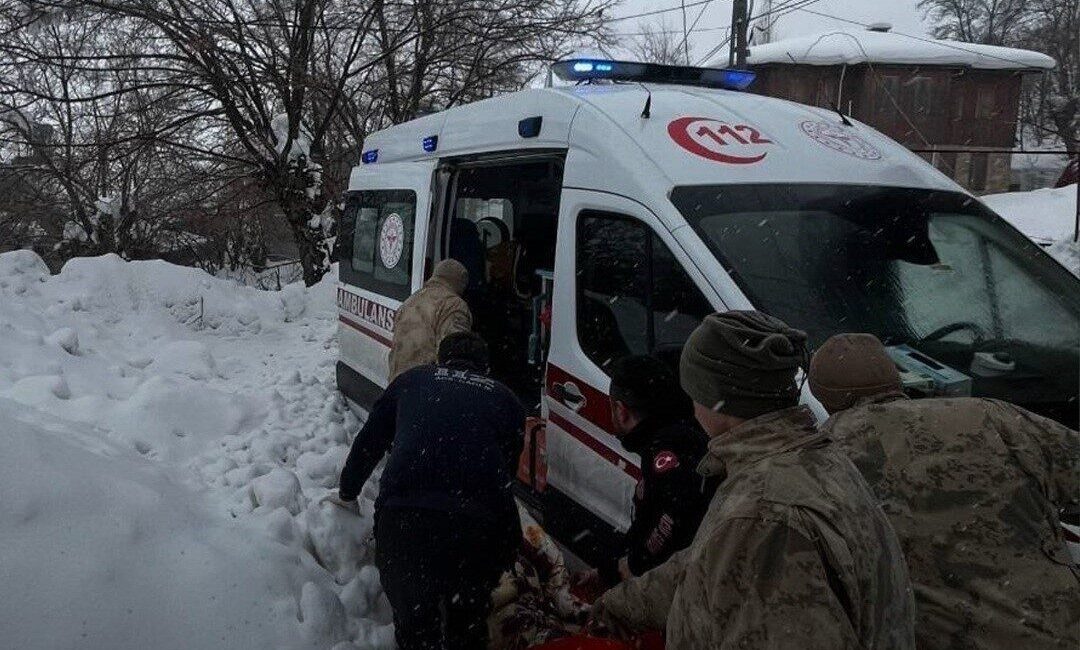 Erzincan’ın Kemaliye ilçesinde özel bir şirkete ait hidroelektrik santral (HES)