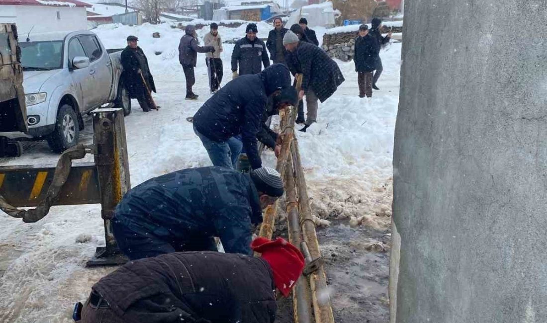 Ardahan’ın Göle ilçesine bağlı Karlıyazı köyünde meydana gelen içme suyu