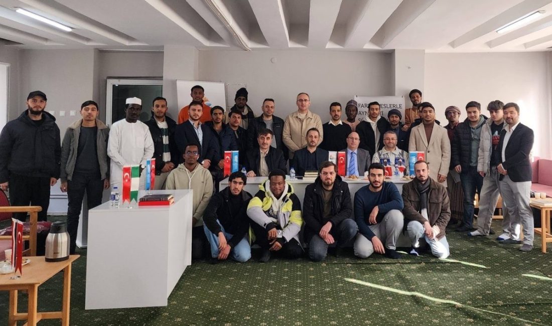 Erzurum Uluslararası Öğrenci Derneği tarafından düzenlenen Kur’an-ı Kerim’i güzel okuma