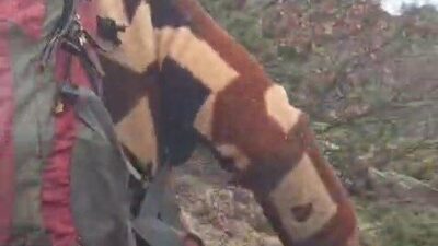 Erzurum’un İspir ilçesinde yaşanan olayda, kuş gözlemi için dağlık araziye