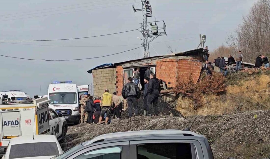 Zonguldak’ta özel bir maden ocağında göçük meydana geldi. Göçük altında