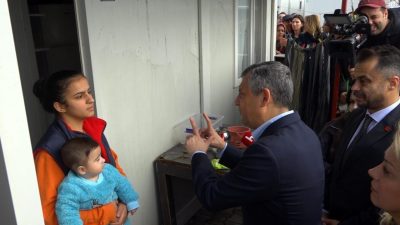 Cumhuriyet Halk Partisi (CHP) Genel Başkanı Özgür Özel, 6 Şubat