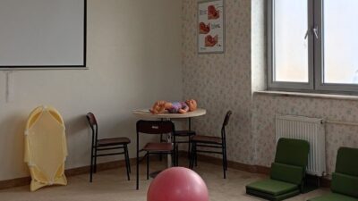 Erzurum’un Pasinler ilçesinde anne ve babalara hizmet eden gebe okulu,