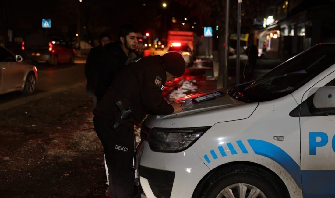 Erzurum’da polis, huzur ve güvenliğin devamlılığı için gerçekleştirdiği şok uygulamalarını