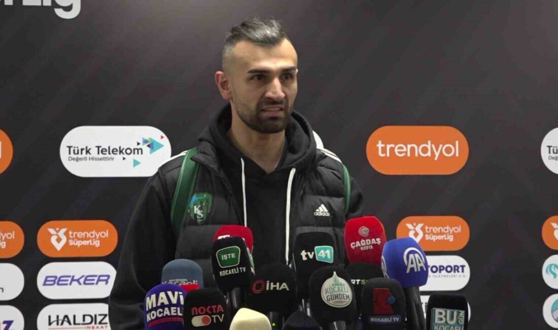 Kocaelispor’un golcü oyuncusu Serdar Dursun, Beşiktaş maçının ardından yaptığı açıklamada,