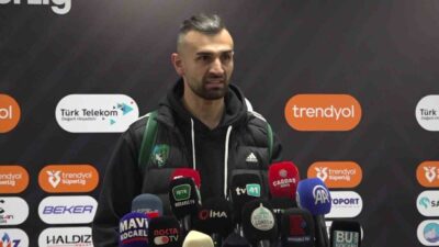 Kocaelispor’un golcü oyuncusu Serdar Dursun, Beşiktaş maçının ardından yaptığı açıklamada,