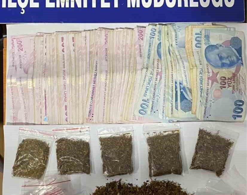 Sinop’un Gerze ilçesinde polis ekiplerinin düzenlediği operasyonda 90,6 gram uyuşturucu