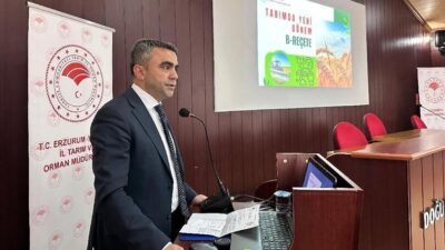 Erzurum’da, Tarım ve Orman İl Müdürlüğü tarafından B-Reçete uygulamasıyla ilgili