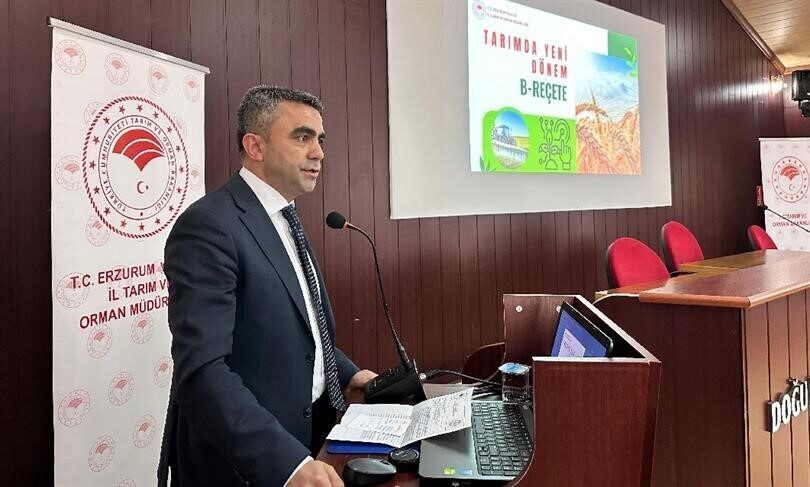 Erzurum’da, Tarım ve Orman İl Müdürlüğü tarafından B-Reçete uygulamasıyla ilgili