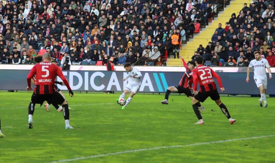 Trendyol Süper Lig’in 23. haftasında Gaziantep FK, sahasında Trabzonspor’a 2-1