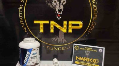 Tunceli’de uyuşturucu madde ticaretine yönelik düzenlenen operasyonda 430 adet sentetik