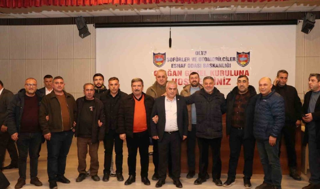 Erzurum’un Oltu ilçesinde Oltu Şoförler ve Otomobilciler Esnaf Odası’nın 13.