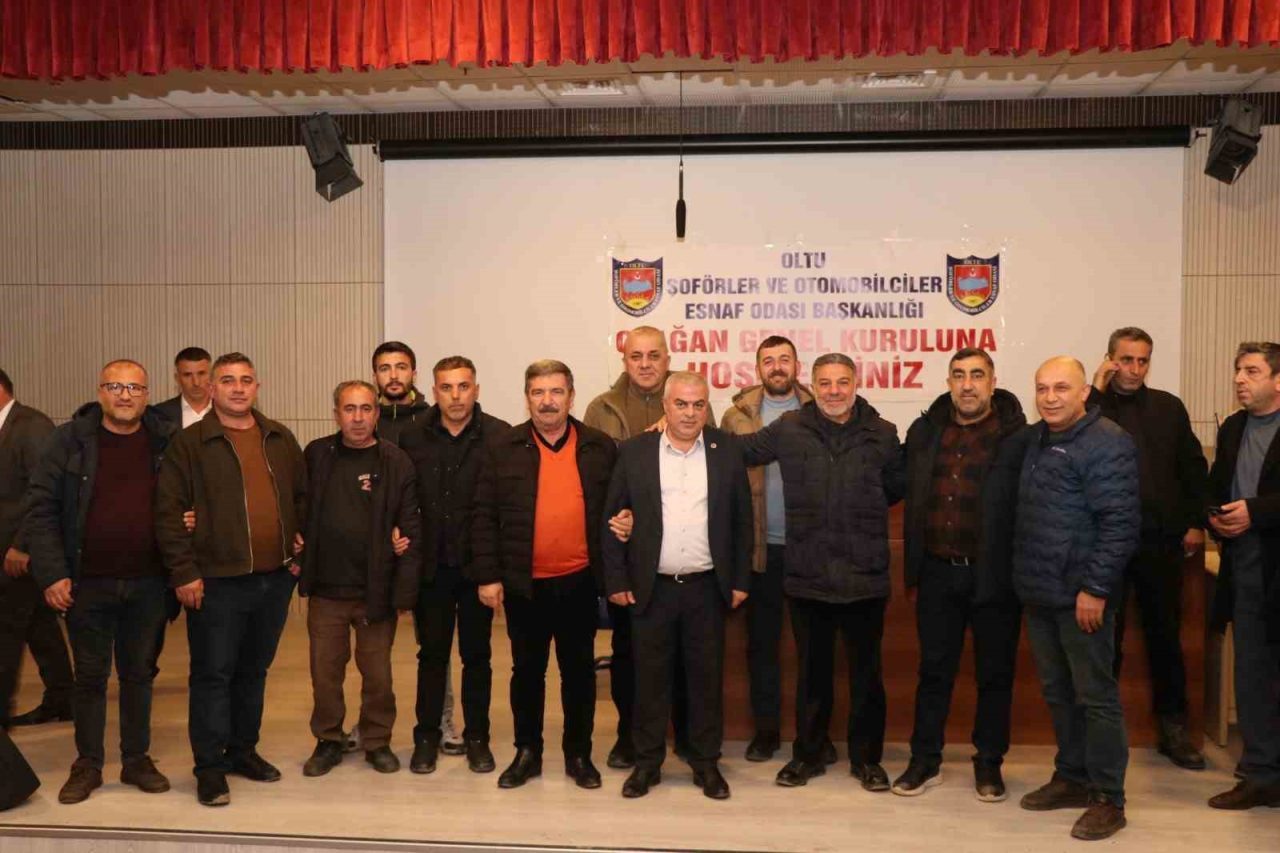 Erzurum’un Oltu ilçesinde Oltu Şoförler ve Otomobilciler Esnaf Odası’nın 13.