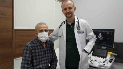 Samsun’da felç geçiren ve boyun damarında yüzde 90 darlık tespit