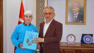 Bayburt’ta bir Kur’an kursunda öğrenim gören 12 yaşındaki Mert Kaan
