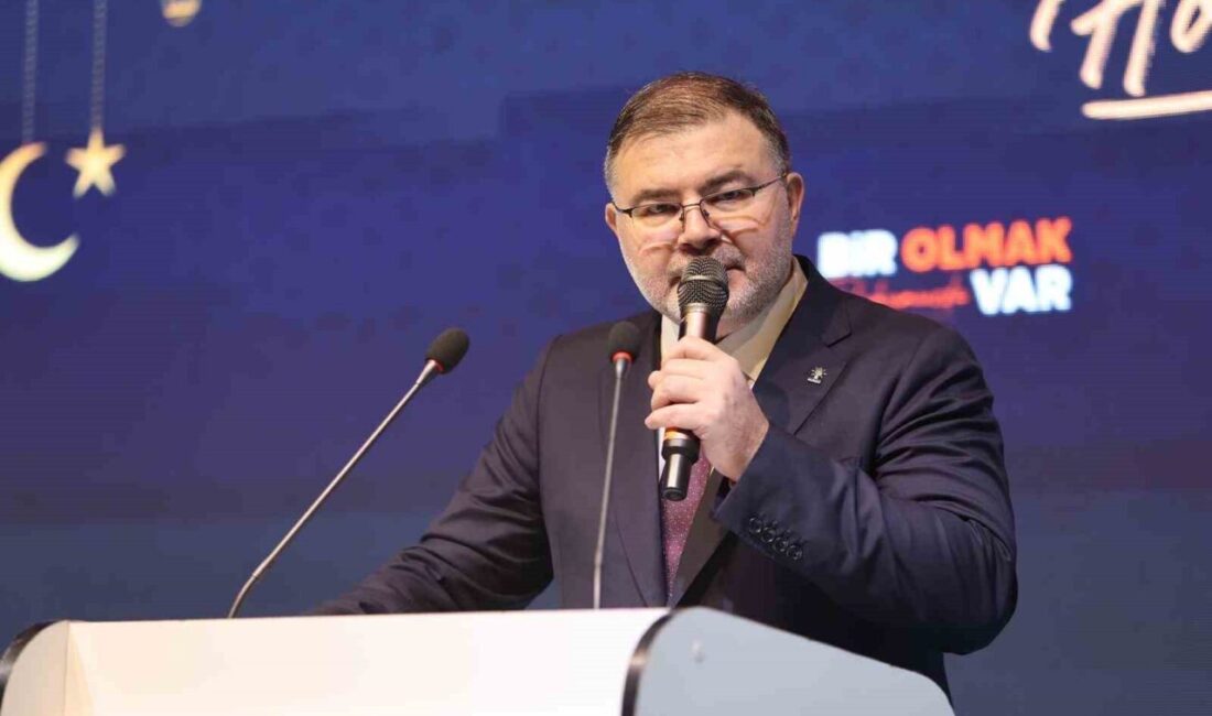 AK Parti İzmir İl Başkanı Bilal Saygılı, Vefa İftarı programında