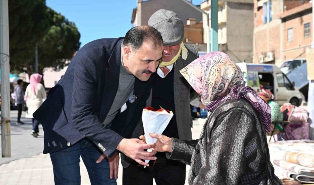Manisa’nın Demirci ilçesinde Belediye Başkanı Erkan Kara, 8 Mart Dünya