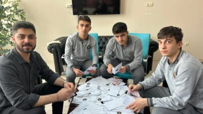 Bayburt Anadolu İmam Hatip Lisesinde, ’İyilik Haftası’ kapsamında yürütülen ’Maarifin