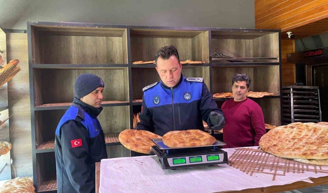 Bayburt Belediyesi Zabıta Müdürlüğü ekipleri, il merkezinde faaliyet gösteren fırınlarda