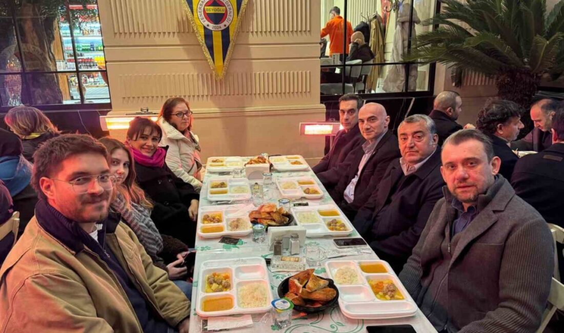 Beyoğlu Fenerbahçeliler Derneği’nde Ramazan ayının başından bu yana düzenlenen iftar
