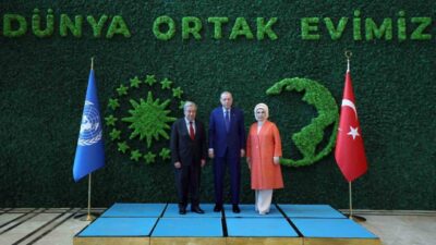 Cumhurbaşkanı Recep Tayyip Erdoğan, BM Genel Sekreteri Antonio Guterres’e Atatürk