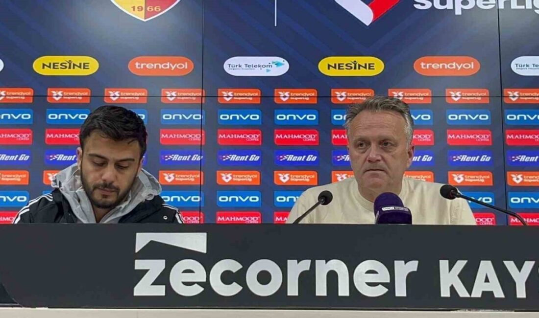 Kayserispor Teknik Direktörü Erling Moe, Trabzonspor mağlubiyeti sonrası, “Hakem kararları