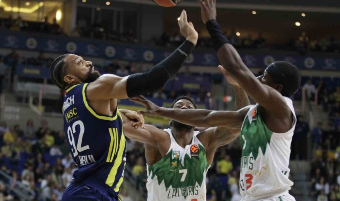 Fenerbahçe Beko, Euroleague 34. hafta maçında sahasında Litvanya ekibi Zalgiris