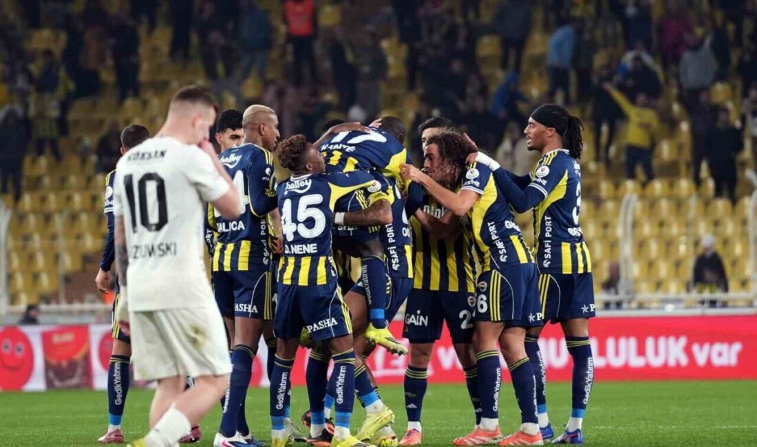 Fenerbahçe, Trendyol Süper Lig’in 27. haftasında Gaziantep FK’yı 4-1 mağlup