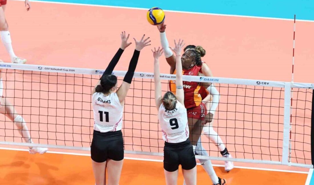 Galatasaray Daikin, 2026 CEV Kupası yarı final ilk maçında Romanya’nın