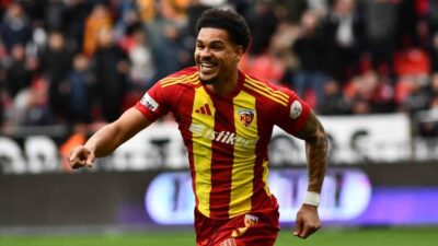 Süper Lig ekiplerinden Kayserispor’un Rus forveti German Onugkha ligdeki gol