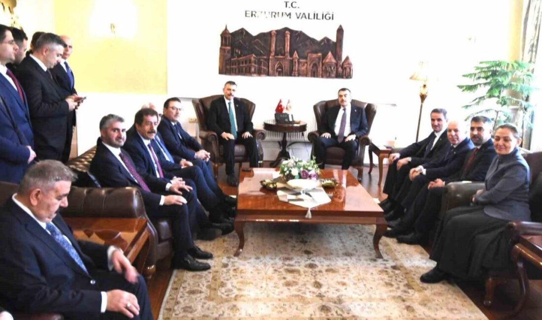 İçişleri Bakanı Mustafa Çiftçi ve Milli Eğitim Bakanı Yusuf Tekin,