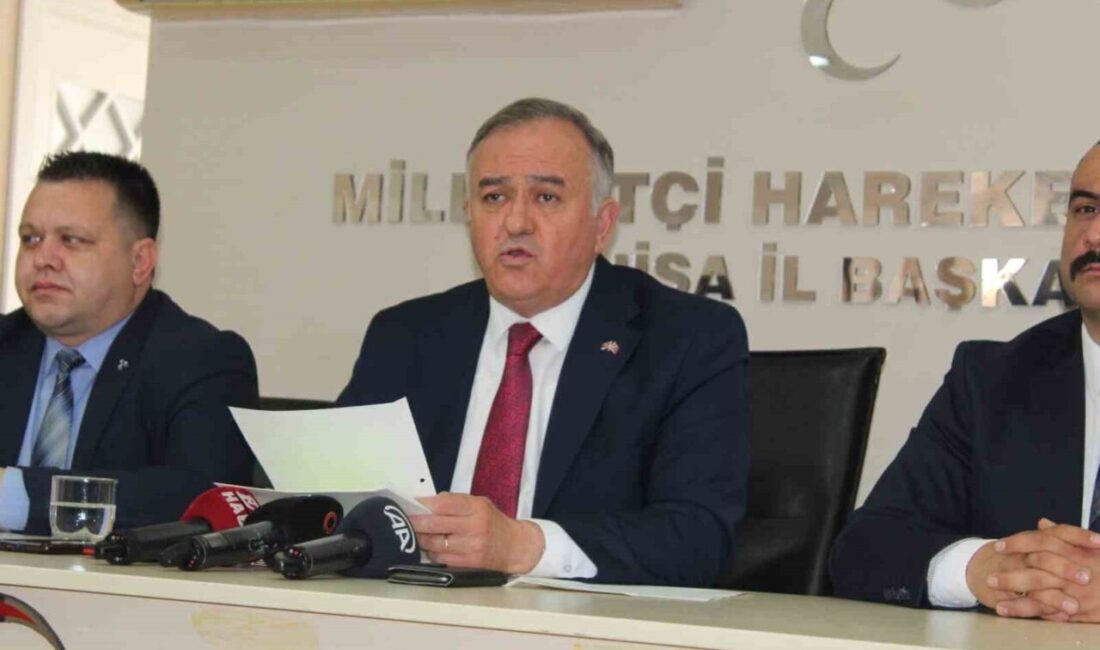 Milliyetçi Hareket Partisi Manisa Milletvekili ve Grup Başkanvekili Erkan Akçay,