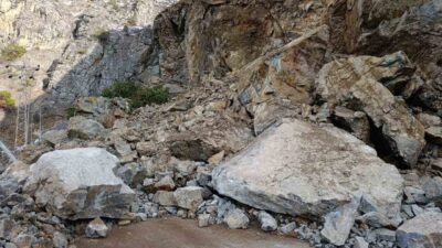 Doğu Karadeniz’de sarp arazi yapısı ve yoğun yağışın etkili olduğu