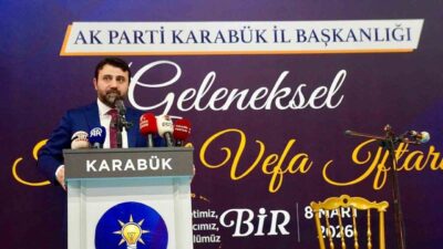 AK Parti Genel Sekreter Yardımcısı ve Karabük Milletvekili Cem Şahin,