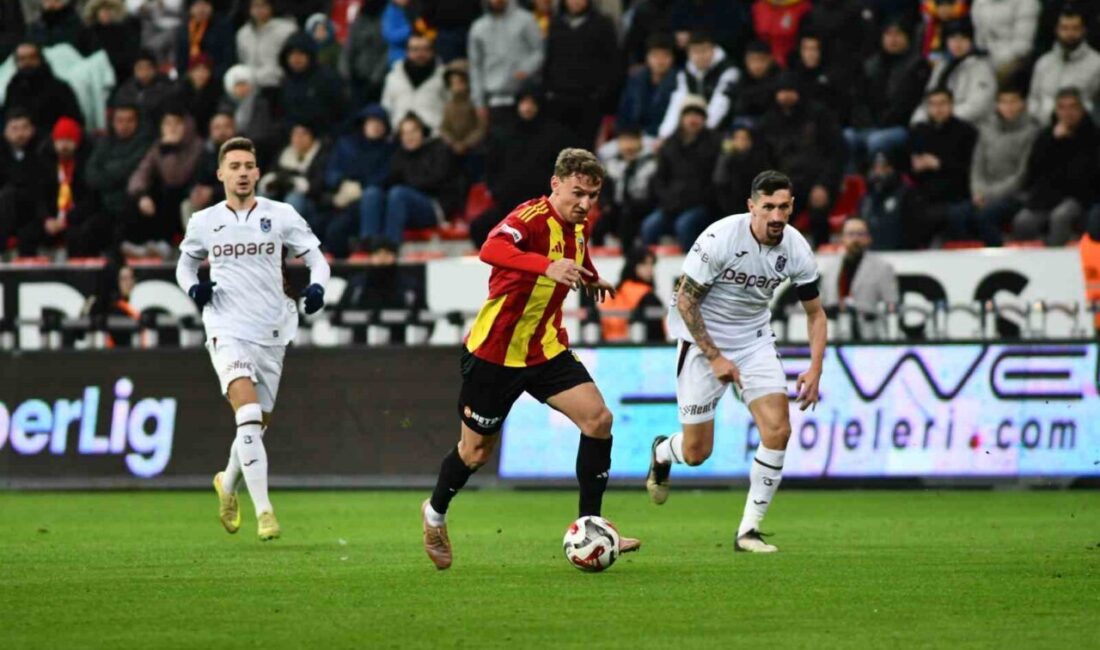 Trendyol Süper Lig’in 25. haftasında Kayserispor, evinde karşılaştığı Trabzonspor’a 3-1