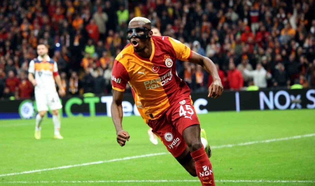 Galatasaray’ın Nijeryalı futbolcusu Victor Osimhen, Başakşehir maçında kaydettiği golle bu